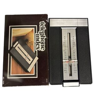 Vintage Telephone Index Model 7008 From 1983